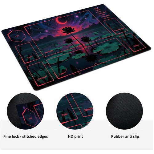 Mtg playmat set with - playmat, dice